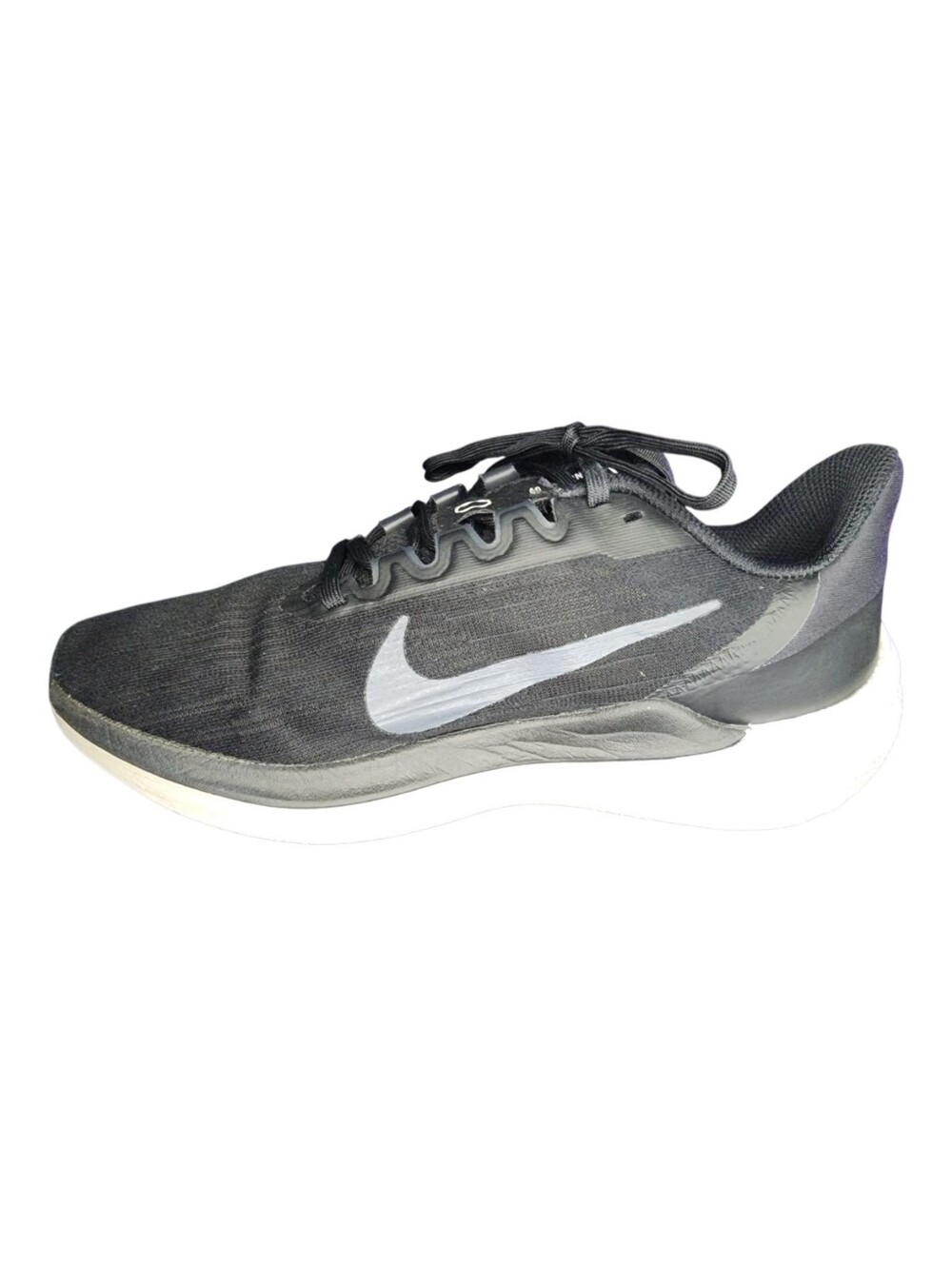 Nike Air Zoom Winflo 9 'Black Dark Smoke Grey', Womens 7.5 - Picture 7 of 9